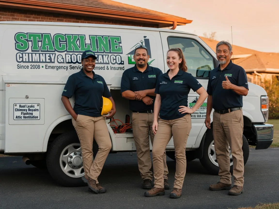 Chimney flashing repair company in Lancaster, MN
